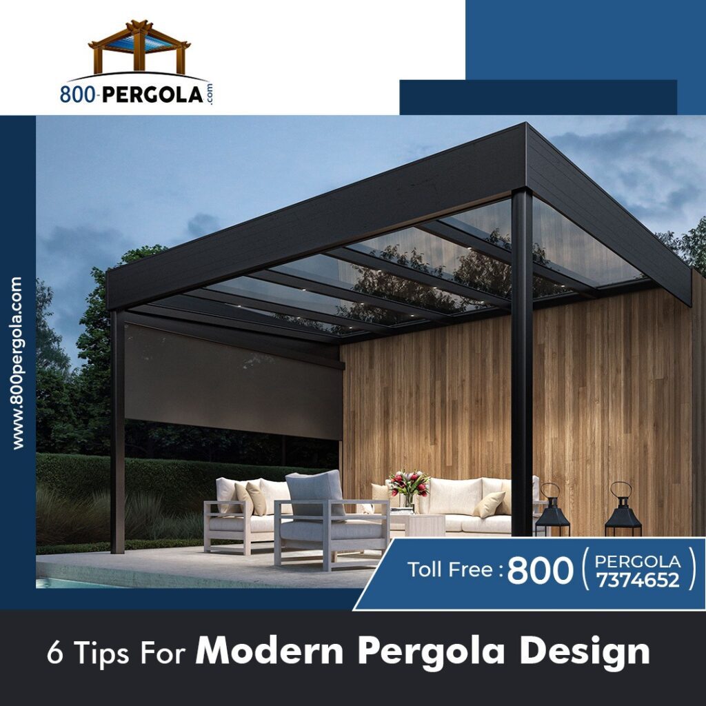  6 Tips for Modern Pergola Design
