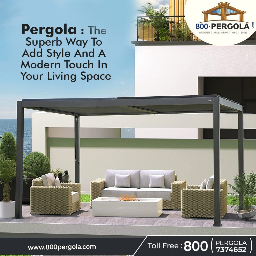 Pergola The superb way to add style and modern touch to your living space