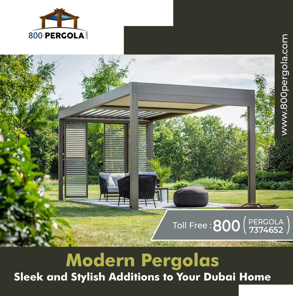 Modern Pergolas Sleek and Stylish Additions to Your Dubai Home