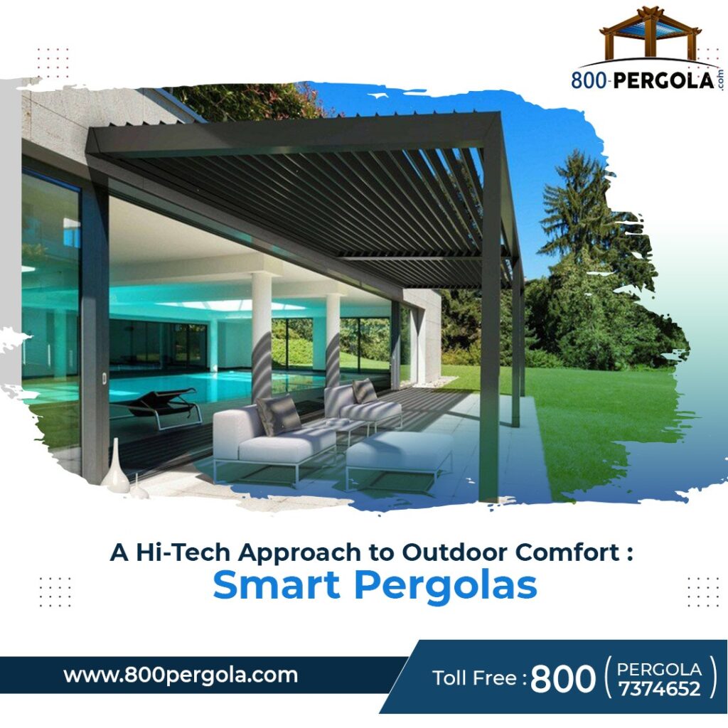 Transform Your Outdoor Space with Smart Pergolas by Dubai's Best Developers. Discover Innovation and Comfort in Every Season with 800pergola.