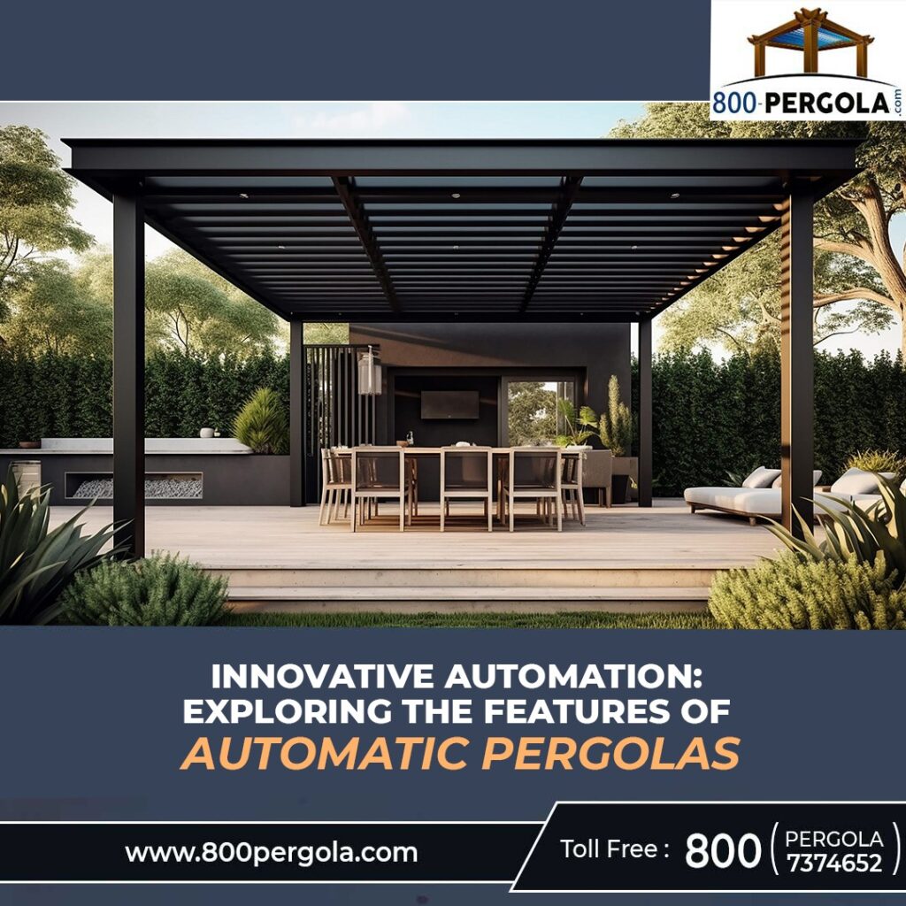 Explore the innovation of automatic pergolas. Discover smart features and installation insights by Dubai's pergola experts. Elevate your outdoor living with us!