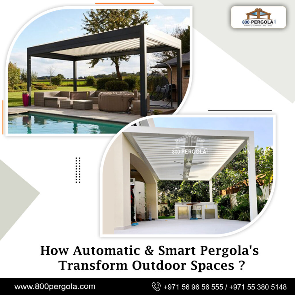 Explore how automatic and smart pergolas can transform your outdoor space. Learn from the top pergola construction company in Dubai about the latest trends and benefits.